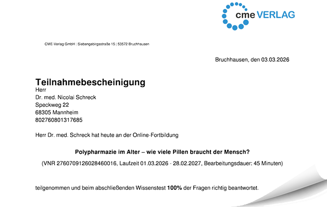 Fortbildung Polypharmazie